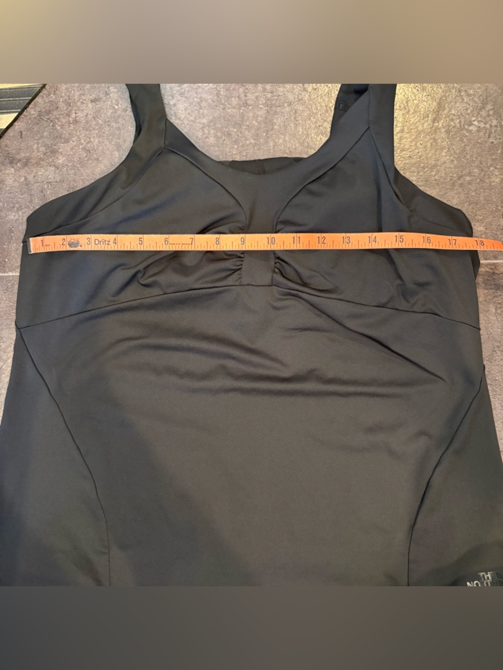 The North Face women’s black bathing suit tank top swim beach summer tankini XL - Picture 6 of 8